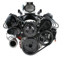 Holley Premium Black Mid-Mount LS7 Complete Accessory System - Dry Sump - 20-190BK