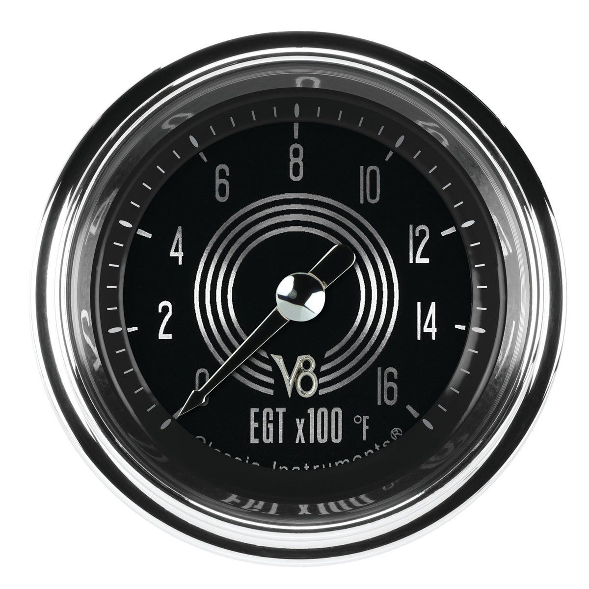 Classic Instruments V8 Speedster 2-1/8" Pyrometer FS - V8SR198SLC