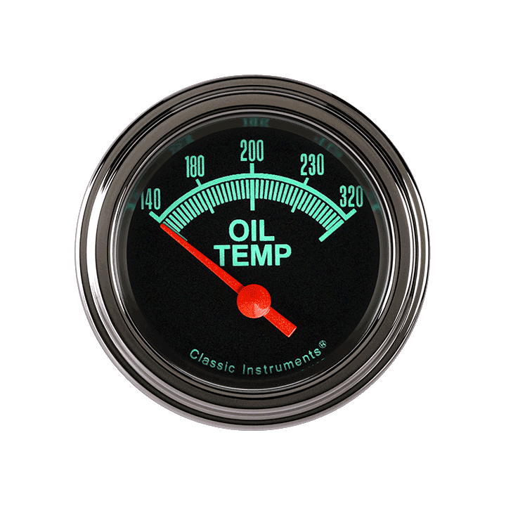 Classic Instruments G/Stock 2-1/8" Oil Temperature Gauge - GS28SLF