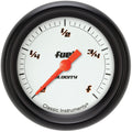 Classic Instruments Velocity White 2-5/8" Fuel Level Gauge - VS309WBPF