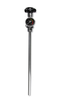 NOS 10 lb. Bottle Super Hi-Flow Valve Assembly with Siphon Tube and Black Gauge - 16137ABNOS