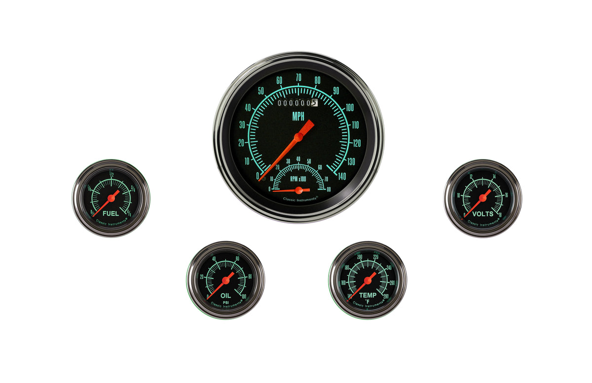 Classic Instruments G/Stock Five Gauge Set - GS165SLF