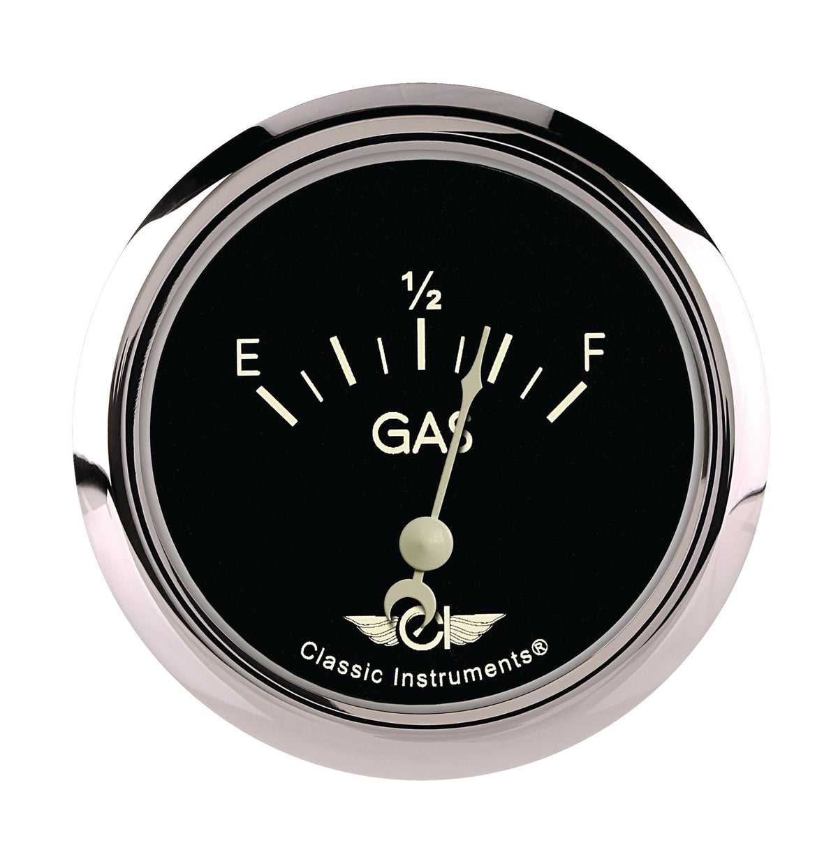 Classic Instruments Classic Series 2-5/8" Fuel Level Gauge - CL211SRC