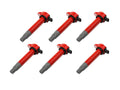 MSD Ignition Coil - Blaster - Chrysler V6 - Red - 6-Pack - 82726