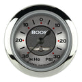 Classic Instruments All American 2-1/8" Boost/Vac Gauge - AW141SRC