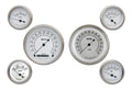 Classic Instruments Classic White Six Gauge Set - CW01SLF