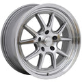 Rocket Racing Wheels TTR19 Attack - Titanium/Machined - TTR19-887355