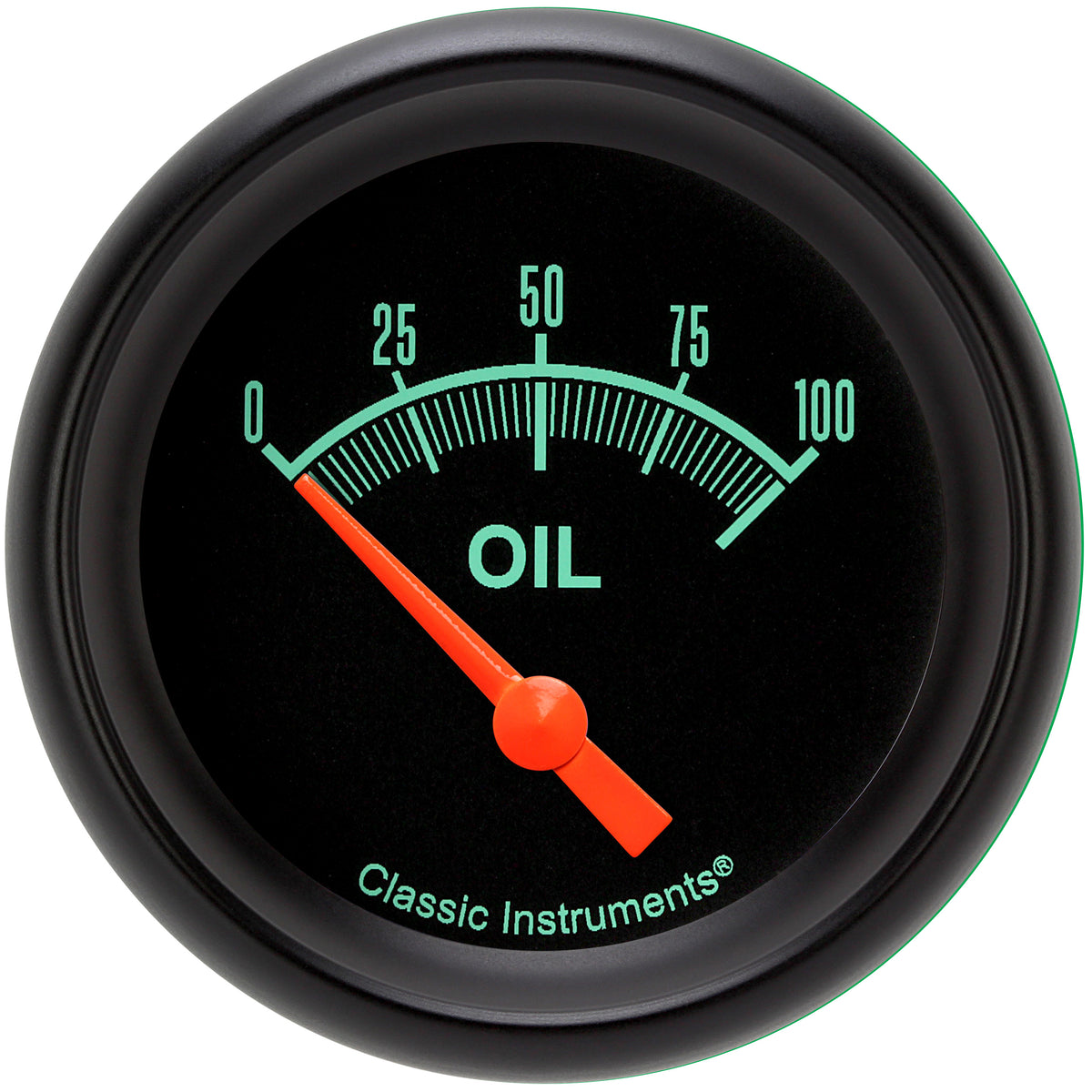 Classic Instruments G/Stock 2-5/8" Oil Pressure Electric Gauge (100 PSI) - GS281BPF