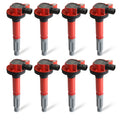 MSD Ignition Coil - Blaster - Ford 5.0L Coyote - Red - 8-Pack - 82488