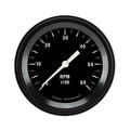 Classic Instruments Hot Rod 3" Tachometer Gauge (6000 RPM) - HR60BLF