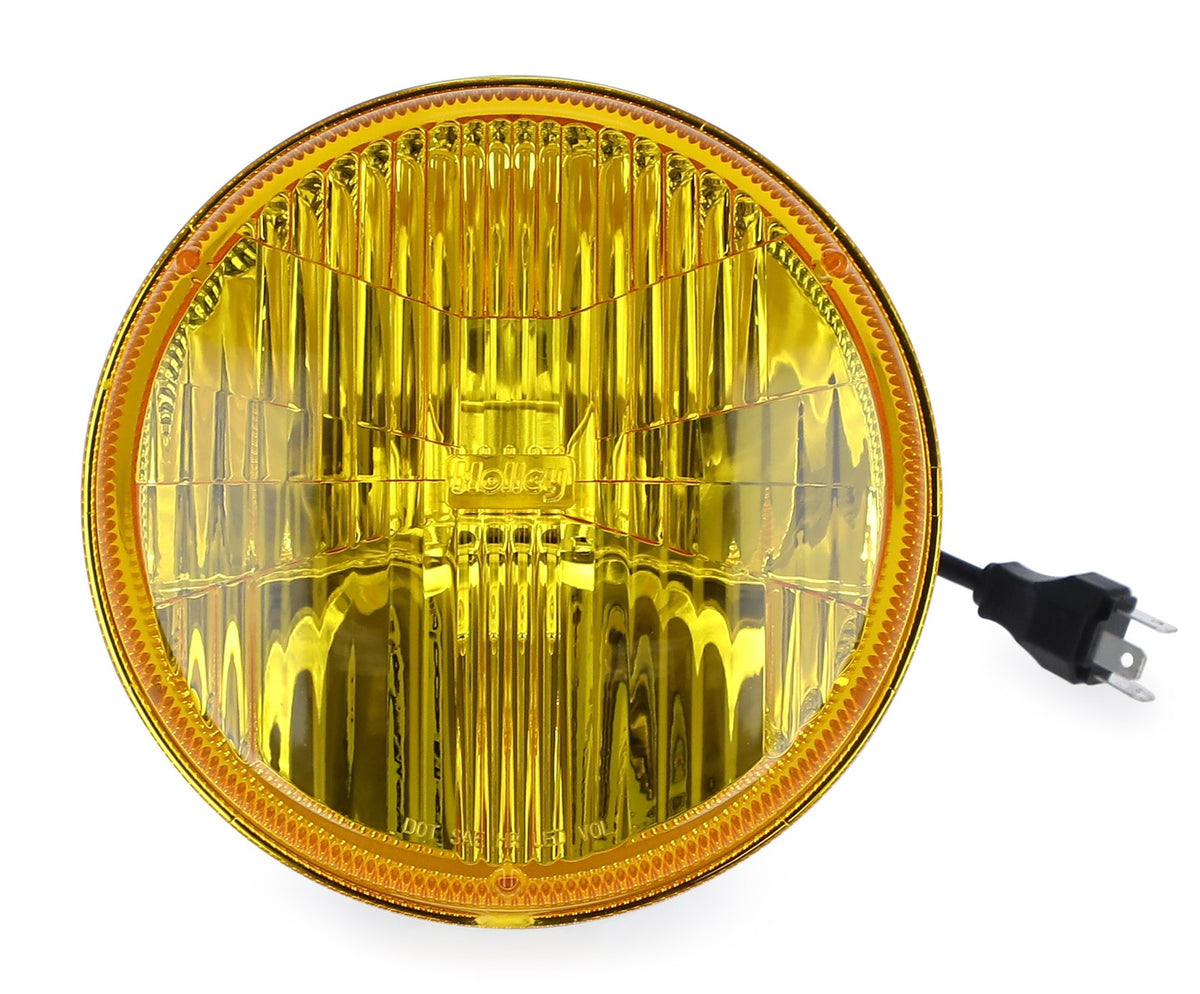 Holley RetroBright LED Forward Facing Light - Yellow Lens - LFRB115