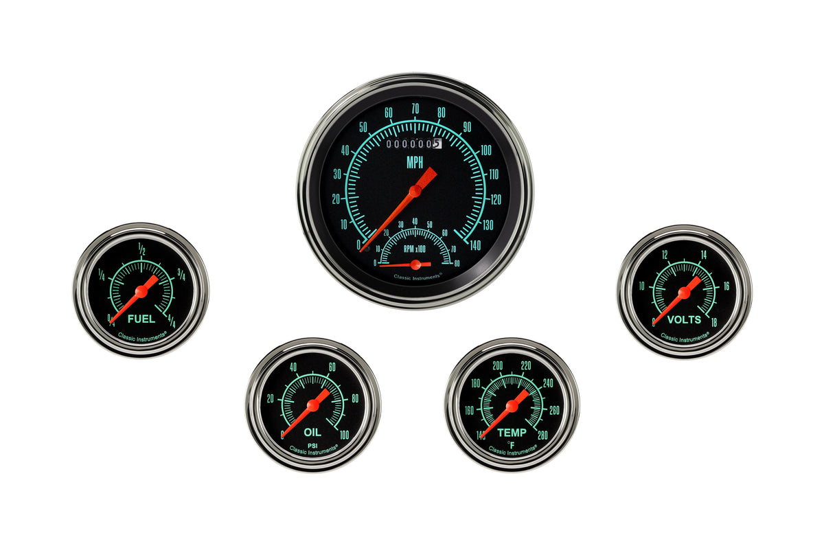 Classic Instruments G/Stock Five Gauge Set - GS365SLF