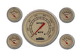 Classic Instruments Vintage 5" Speedometer With 2-1/8" Fuel/Oil/Temp/Volt GM - VT54SLC