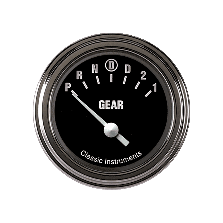 Classic Instruments Hot Rod 2-1/8" Gear Select W/OD - HR06SLC