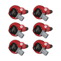 MSD Ignition Coil - Ford EcoBoost - 3.5L V6 - 2-Pin Connector - Red - 82586