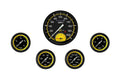 Classic Instruments AutoCross Yellow Five Gauge Set - AX365YBLF