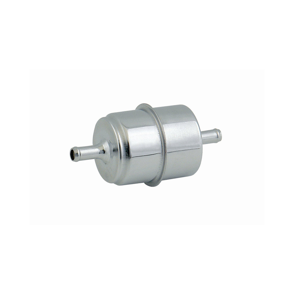 Mr. Gasket Chrome Fuel Filter - Fits 5/16 Inch Hose - 9745