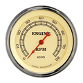 Classic Instruments Vintage 3-3/8" Tachometer Gauge - VT80SLF