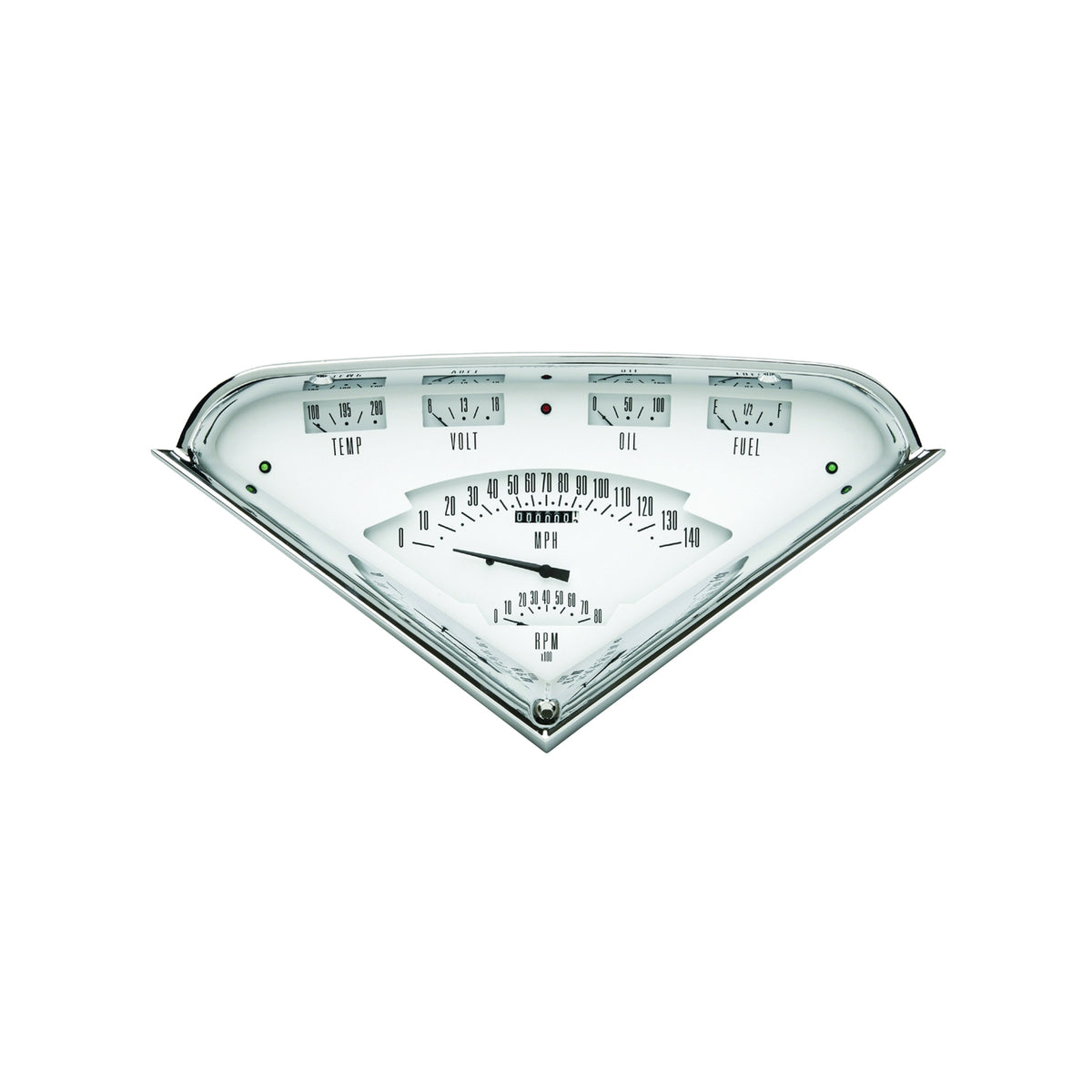 Classic Instruments White Hot Tach Force Package - TF01W-LS