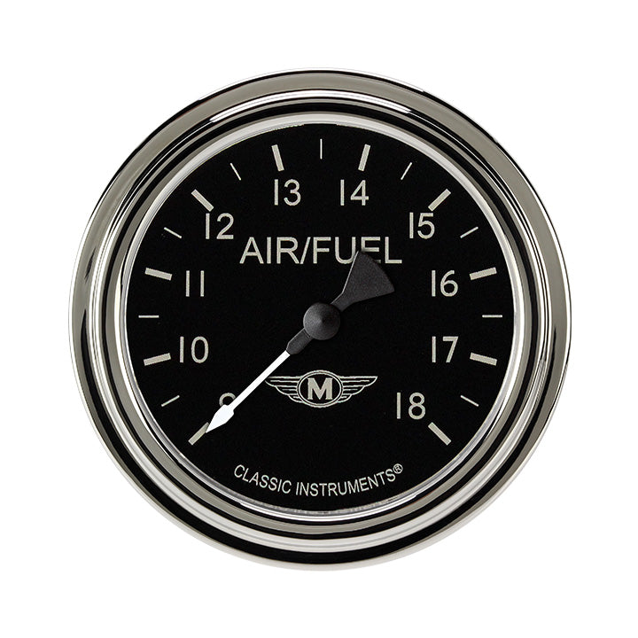 Classic Instruments Moal Bomber 2-5/8" Full Sweep Air Fuel Gauge - MA394SLF