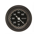 Classic Instruments Autocross Gray 2-1/8" Boost Gauge (60 PSI) - AX143GBLF