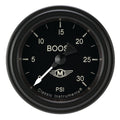 Classic Instruments Moal Bomber 2-1/8" Boost Gauge (30 PSI) - MA142BLF