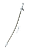 Mr. Gasket Automatic Transmission Dipstick & Tube - Braided Stainless Steel - 9703G