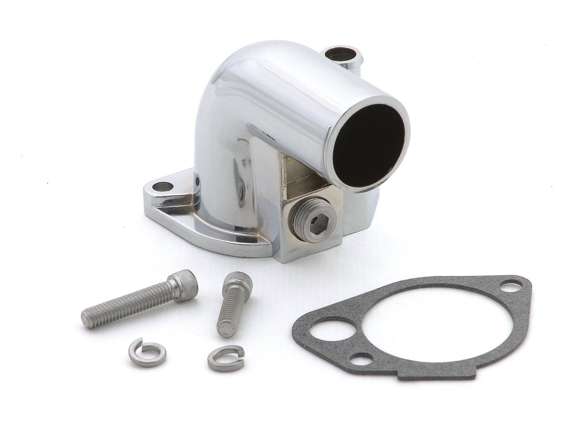 Mr. Gasket Water Neck - Chrome - 9713
