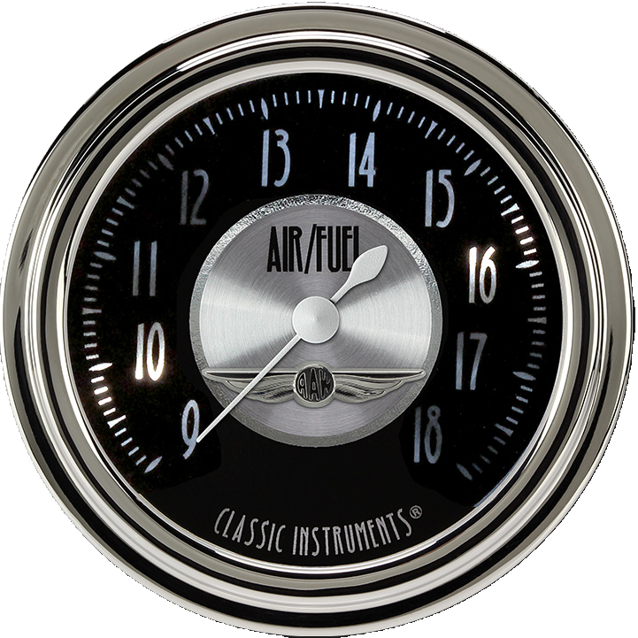 Classic Instruments All American Tradition 2-5/8" Air Fuel Ratio Gauge - AT394SLC