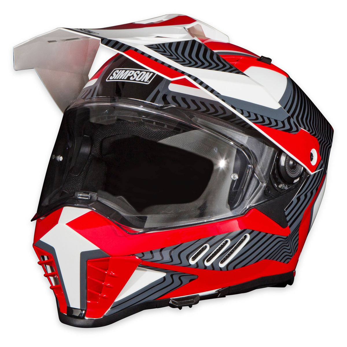 Simpson Xcursion Bandit Helmet - Mojave Red - Large - XBMWRGLG