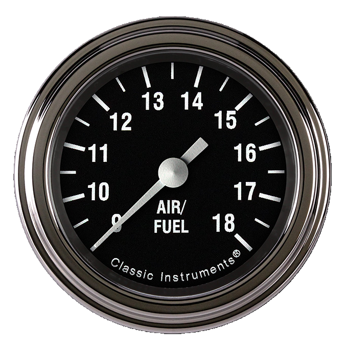 Classic Instruments Hot Rod 2-1/8" Air Fuel Ratio Gauge - HR194SLF