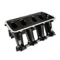 Holley Hi-Ram Lower Manifold - GM LS1/LS2/LS6-Black - 300-226BK