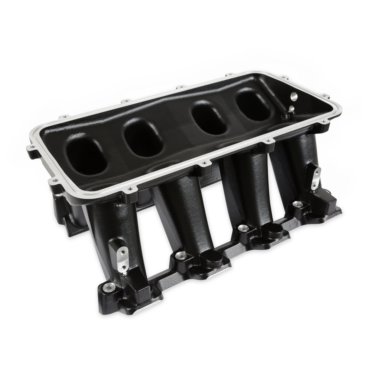 Holley Hi-Ram Lower Manifold - GM LS1/LS2/LS6-Black - 300-226BK