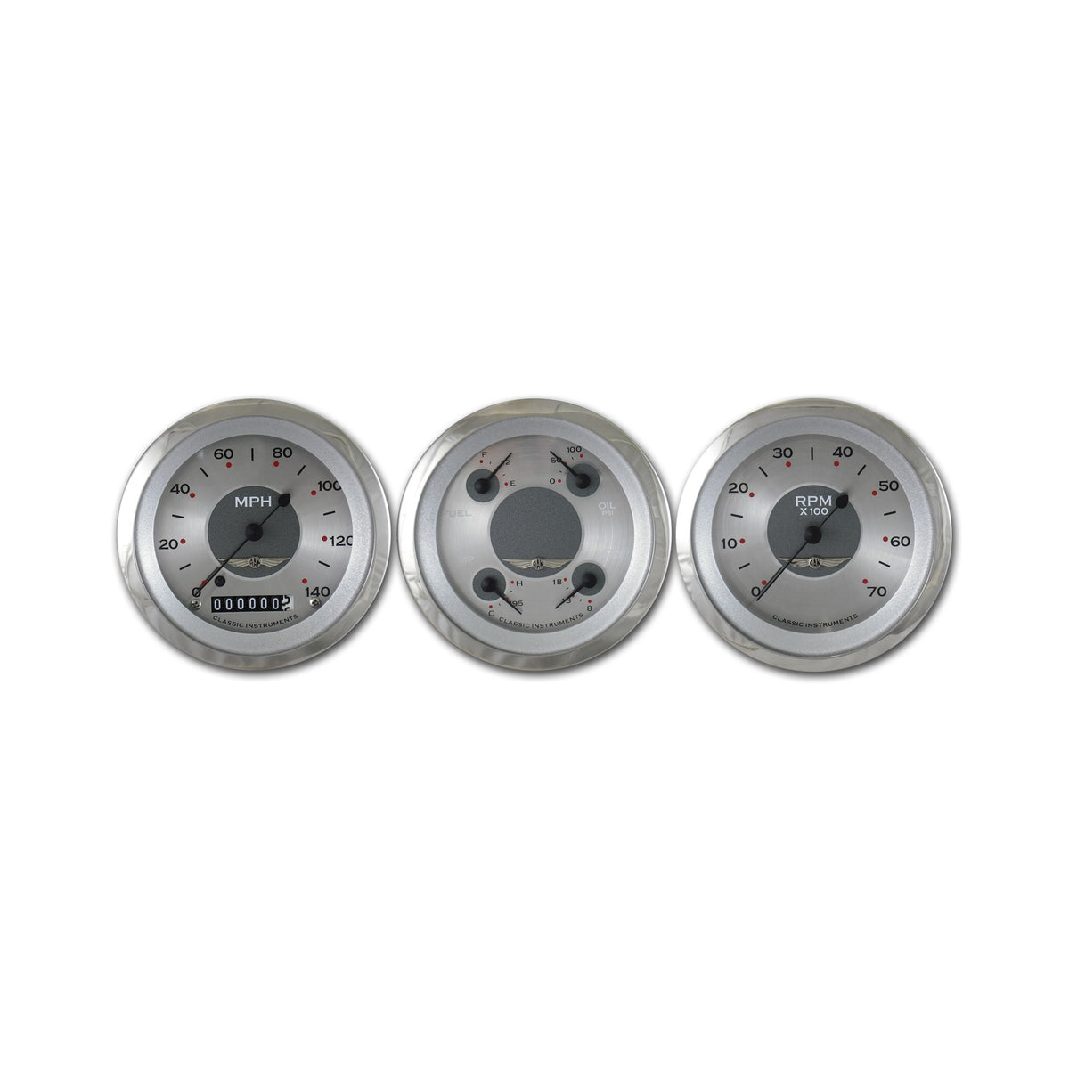 Classic Instruments All American Five Gauge Set - AW03SRC