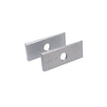 Lakewood Axle Shims - Traction Bar Wedge Kits - 4 degree - Aluminum - 20510