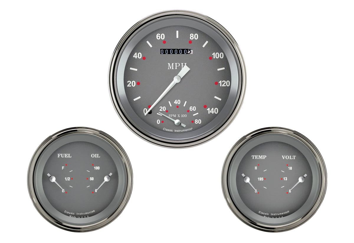 Classic Instruments SG Series Three Gauge Set - SG61SLF