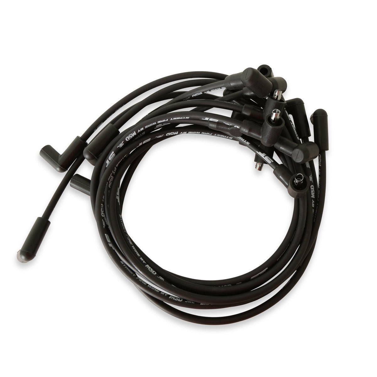 MSD Street-Fire Wire Set SBC, Socket Dist. Cap over VC - 5565
