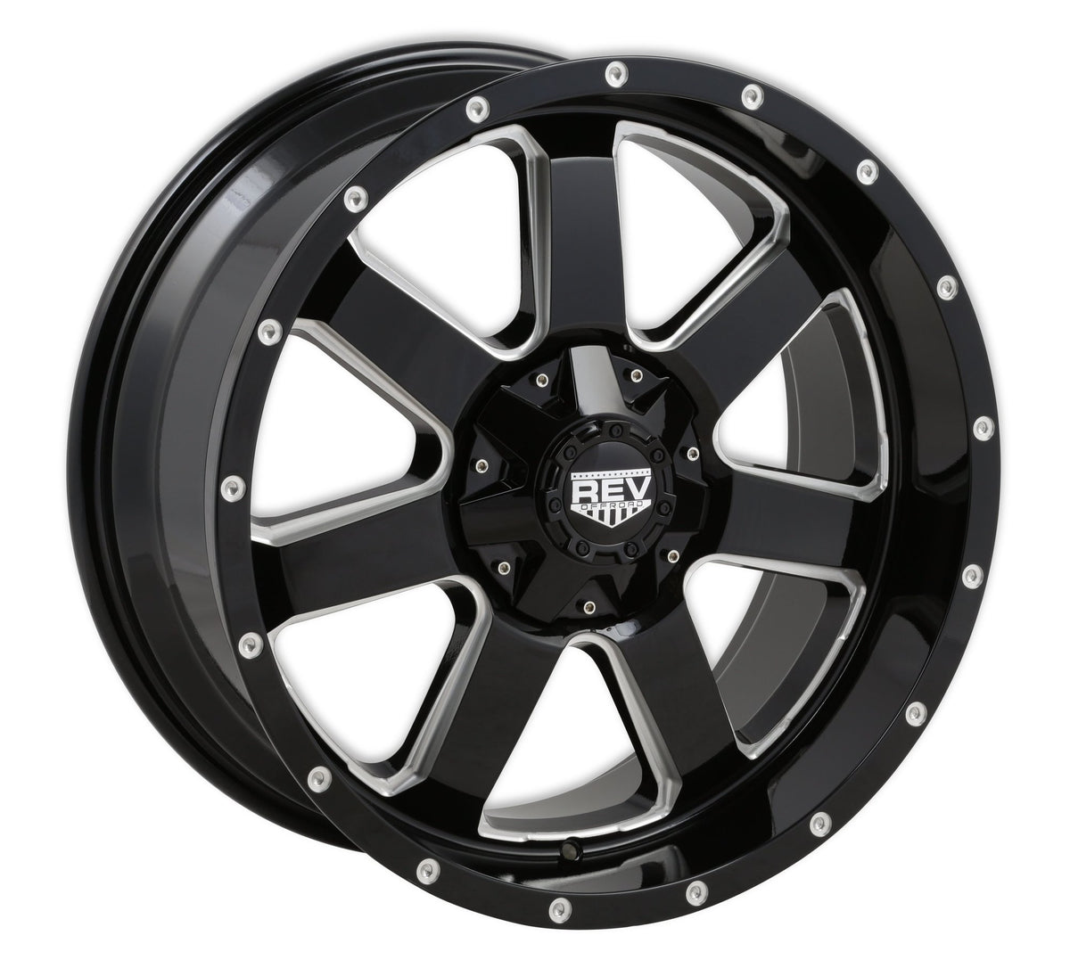 REV Wheels Off Road 885 Series - 17x9 - 4.53 BS - 5x5 / 5x5.5 - 885M-7903212