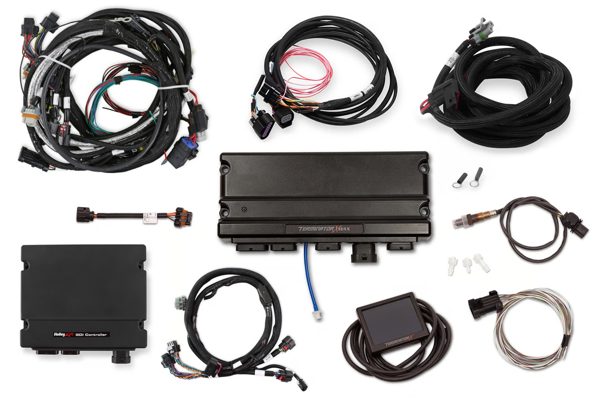 Holley EFI Terminator X Max GM Gen V Supercharged LT4 Direct Injection Kit -Late - 550-1624