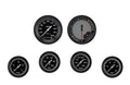 Classic Instruments AutoCross Gray Six Gauge Set - AX301GBLF