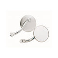 Mr. Gasket 4 Inch Swan Neck Mirror Stainless - 8218GMRG