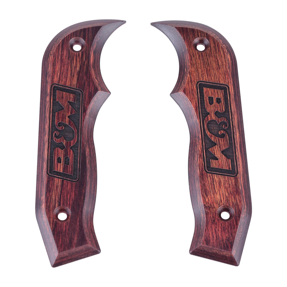 B&M Magnum Grip Side Plates - Rosewood - 81086