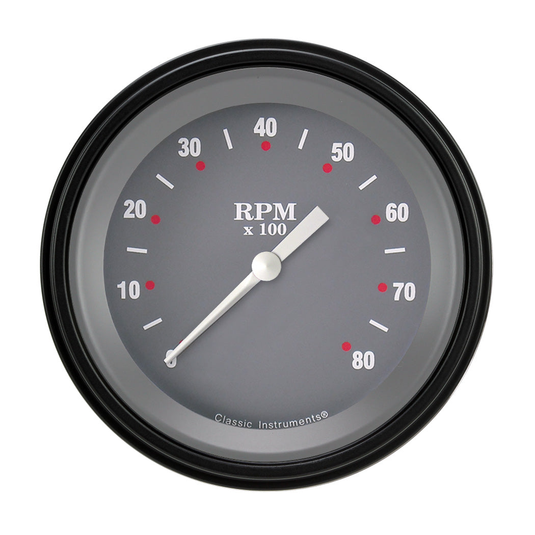 Classic Instruments SG Series 3" Tachometer Gauge (8000 RPM) - SG80BLF