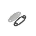 Mr. Gasket Fuel Pump Block Off Plate - Chrome - 1517