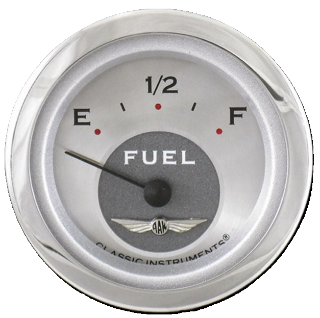 Classic Instruments All American 2-1/8" Fuel Level Gauge - AW09SRC