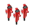 MSD Ignition Coil - Blaster - Chrysler 3.7L - Red - 3-Pack - 827376
