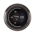 Classic Instruments Autocross Gray 2-1/8" Volt Gauge - AX30GSLF