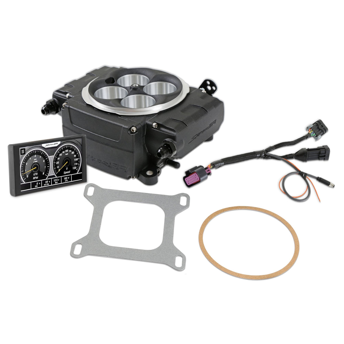 Holley Sniper 2 EFI Upgrade 5'' Kit - Black - 550-511-5AX