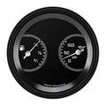 Classic Instruments AutoCross Gray 3-3/8" Fuel & Oil Dual - AX72GBLF