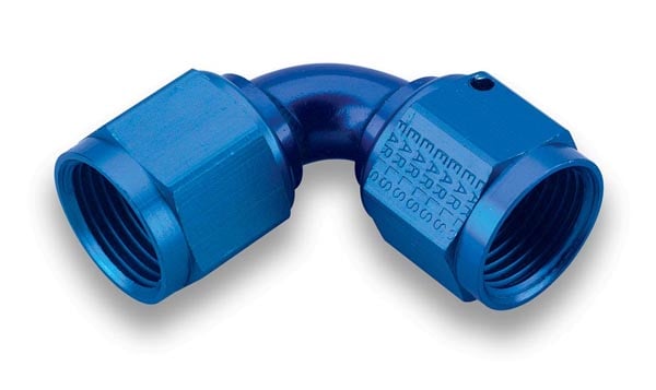 Earl’s 90 Degree -6 AN Female to Female Swivel - 935106ERL